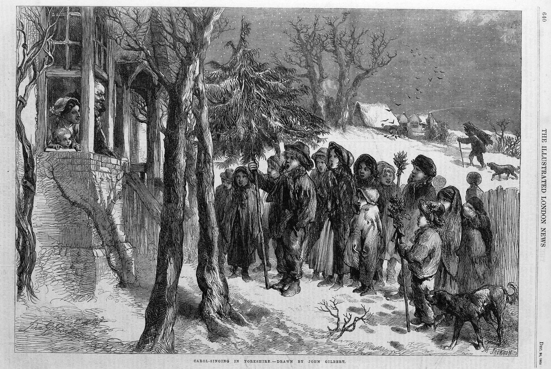 1864 yorkshire carol singers